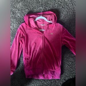 new gen, womens L, juicy couture hot pink zip up